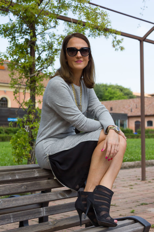 Sweatshirt dress my personal outfit (trends)