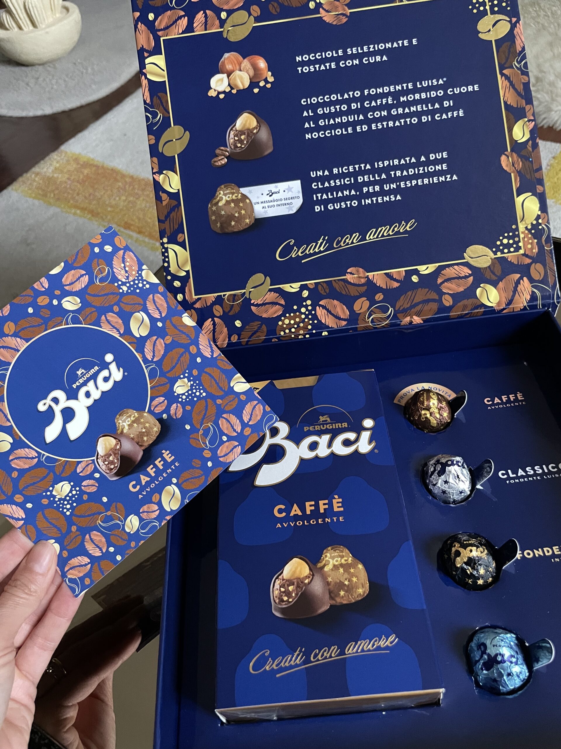 Bacio Perugina al caffè